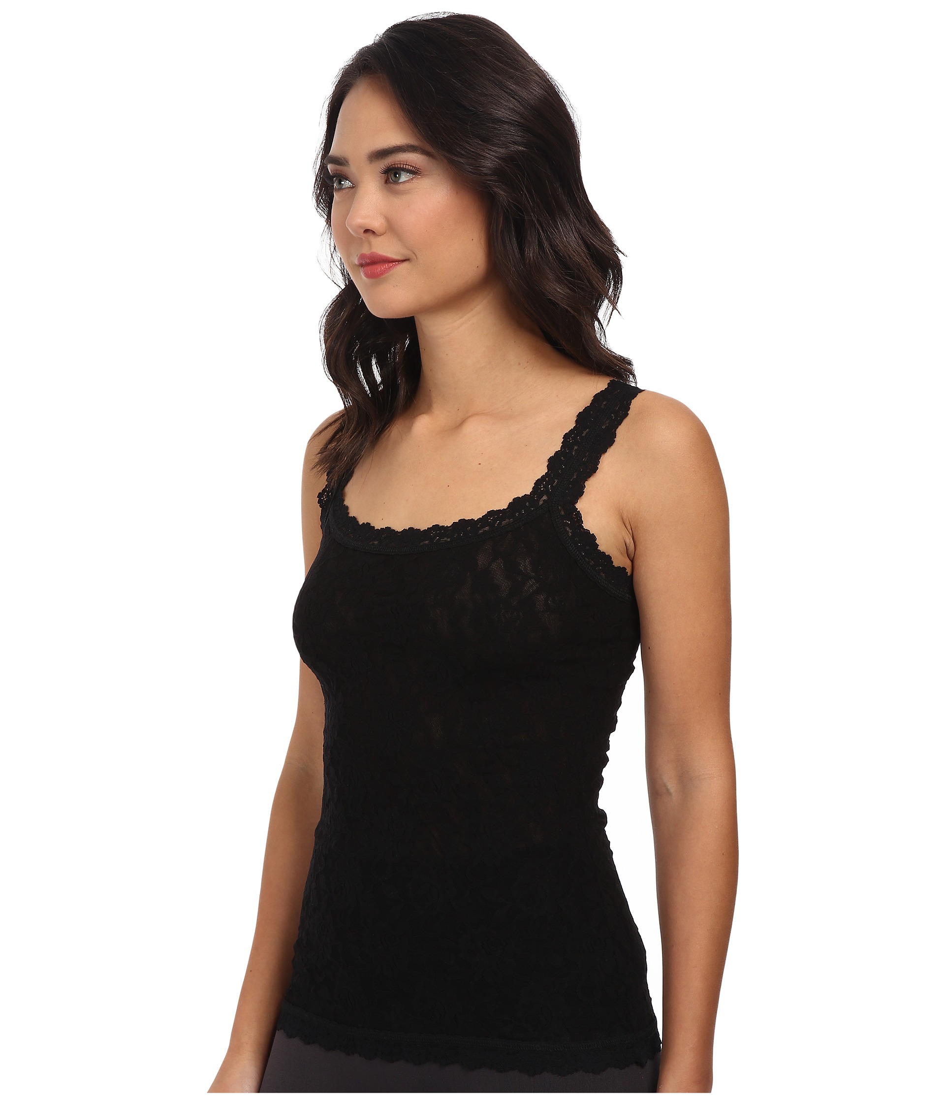 Hanky Panky Signature Lace Lined Cami Black