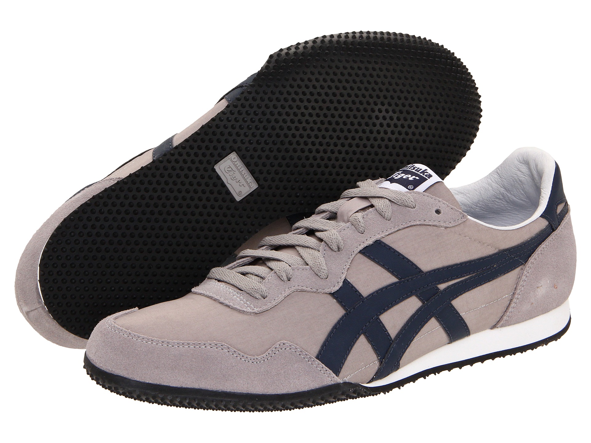 onitsuka tiger serrano mens grey