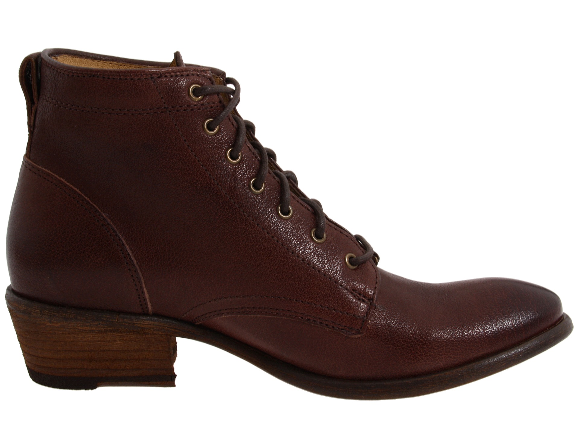 frye carson boot lace up