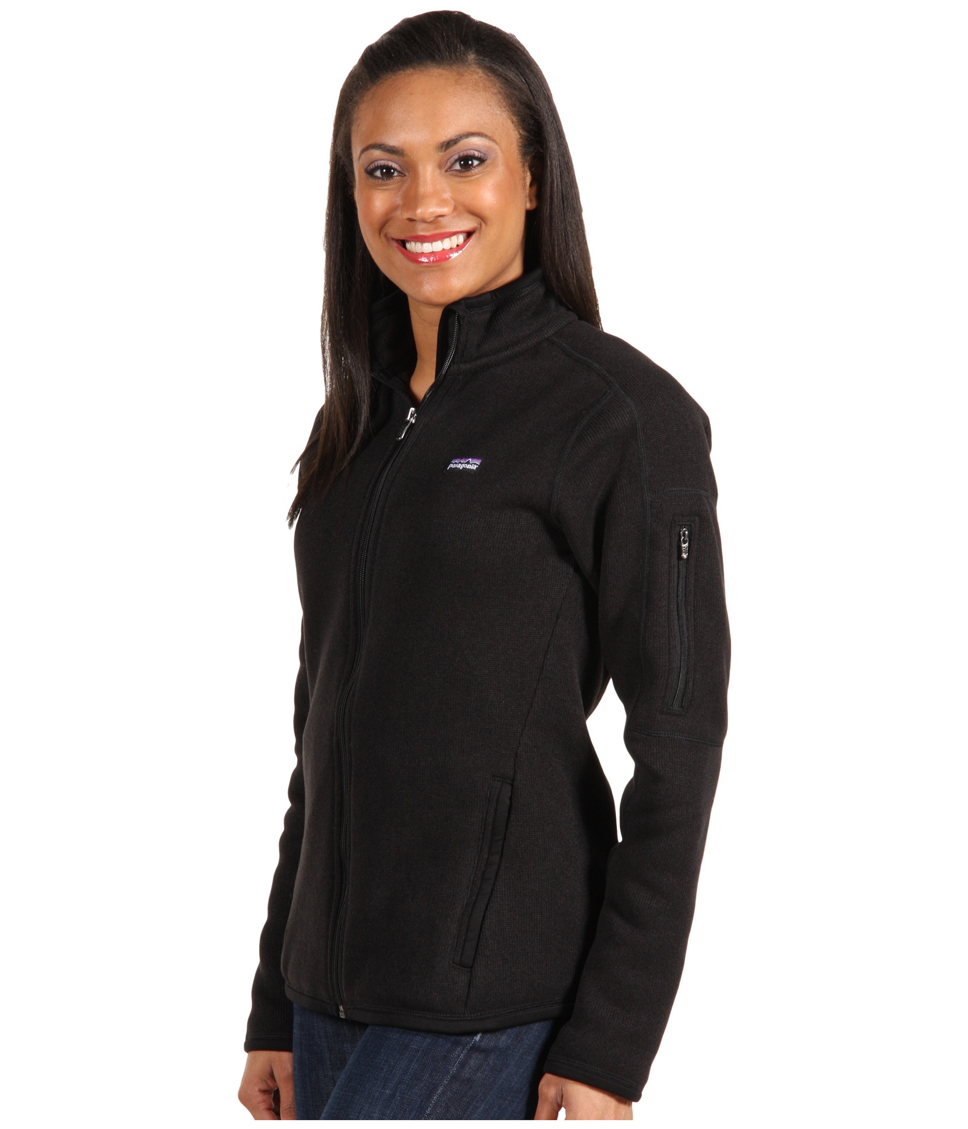 Patagonia Better Sweater™ Jacket Natural w/ Feather Grey - Zappos.com ...