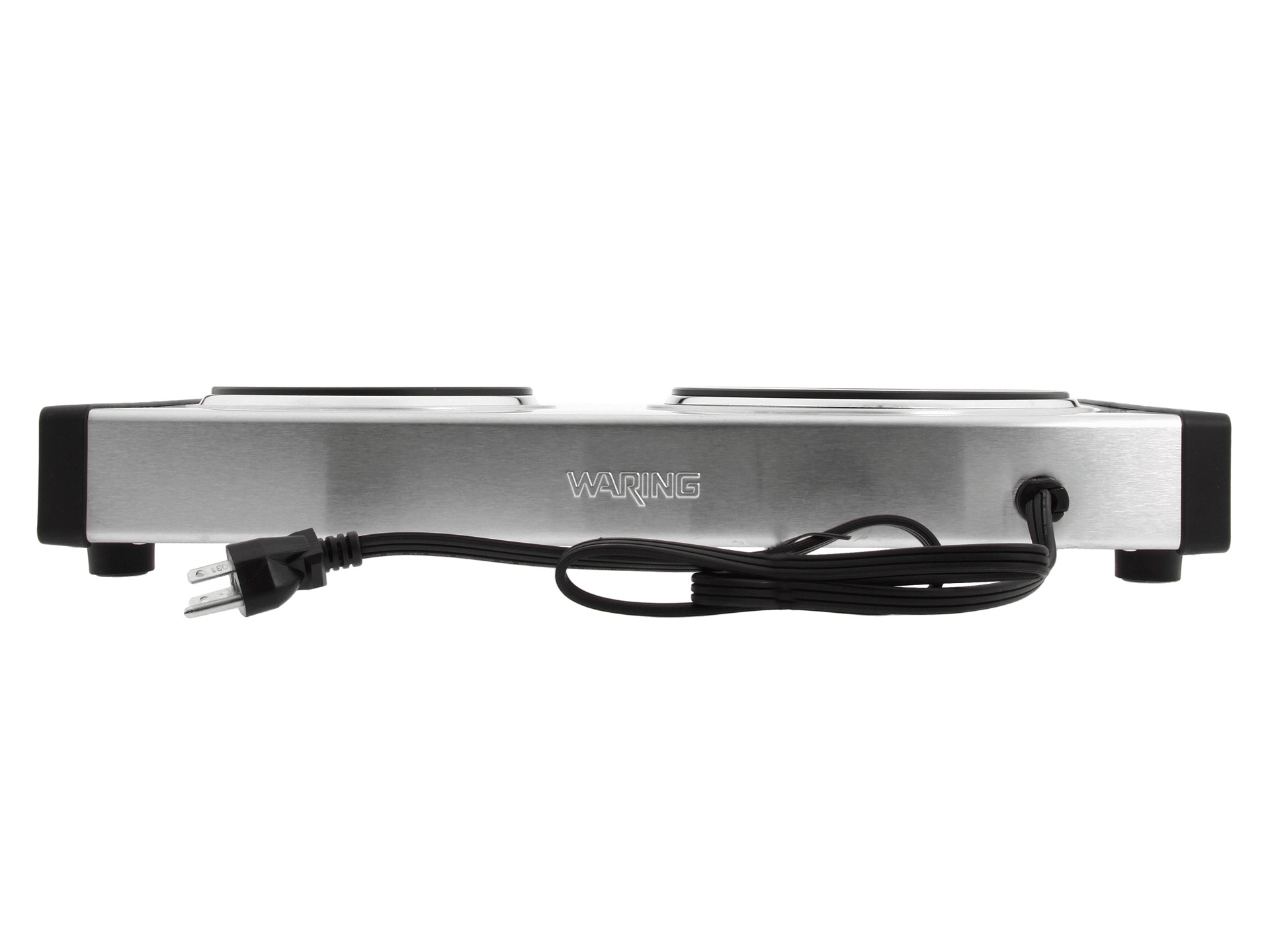 Waring Pro Db60 Professional Double Countertop Burner Brushed Stainless