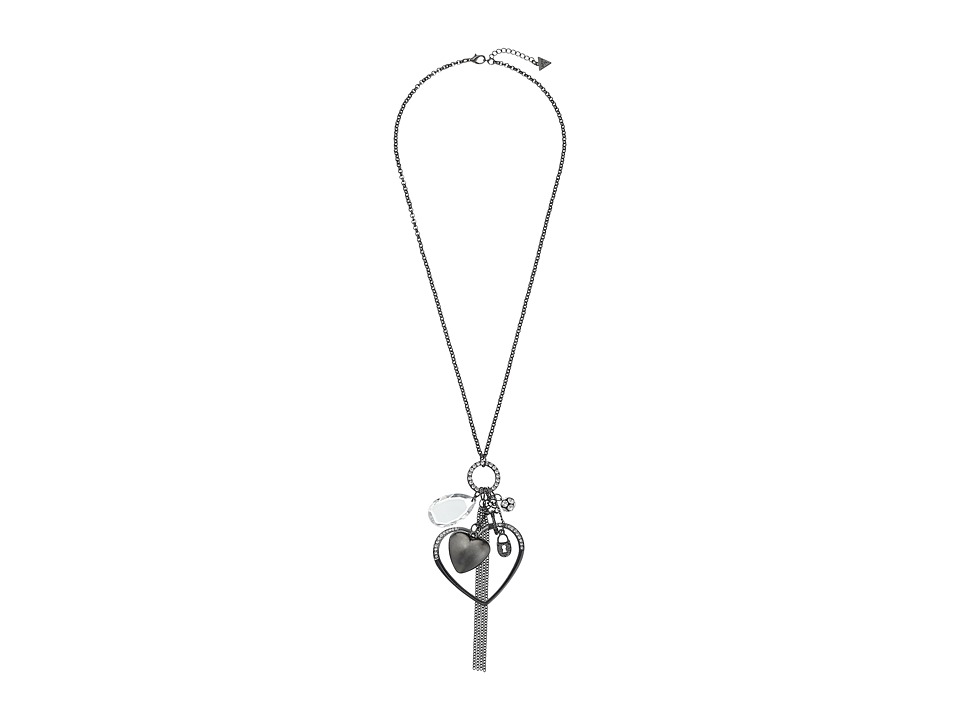 GUESS - 164532-21 (Gunmetal) Necklace