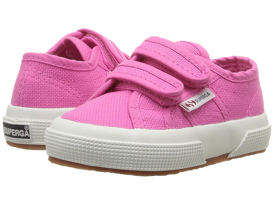 Superga Kids - 2750 JVEL Classic (Toddler/Little Kid) (Fuxia) Girls Shoes