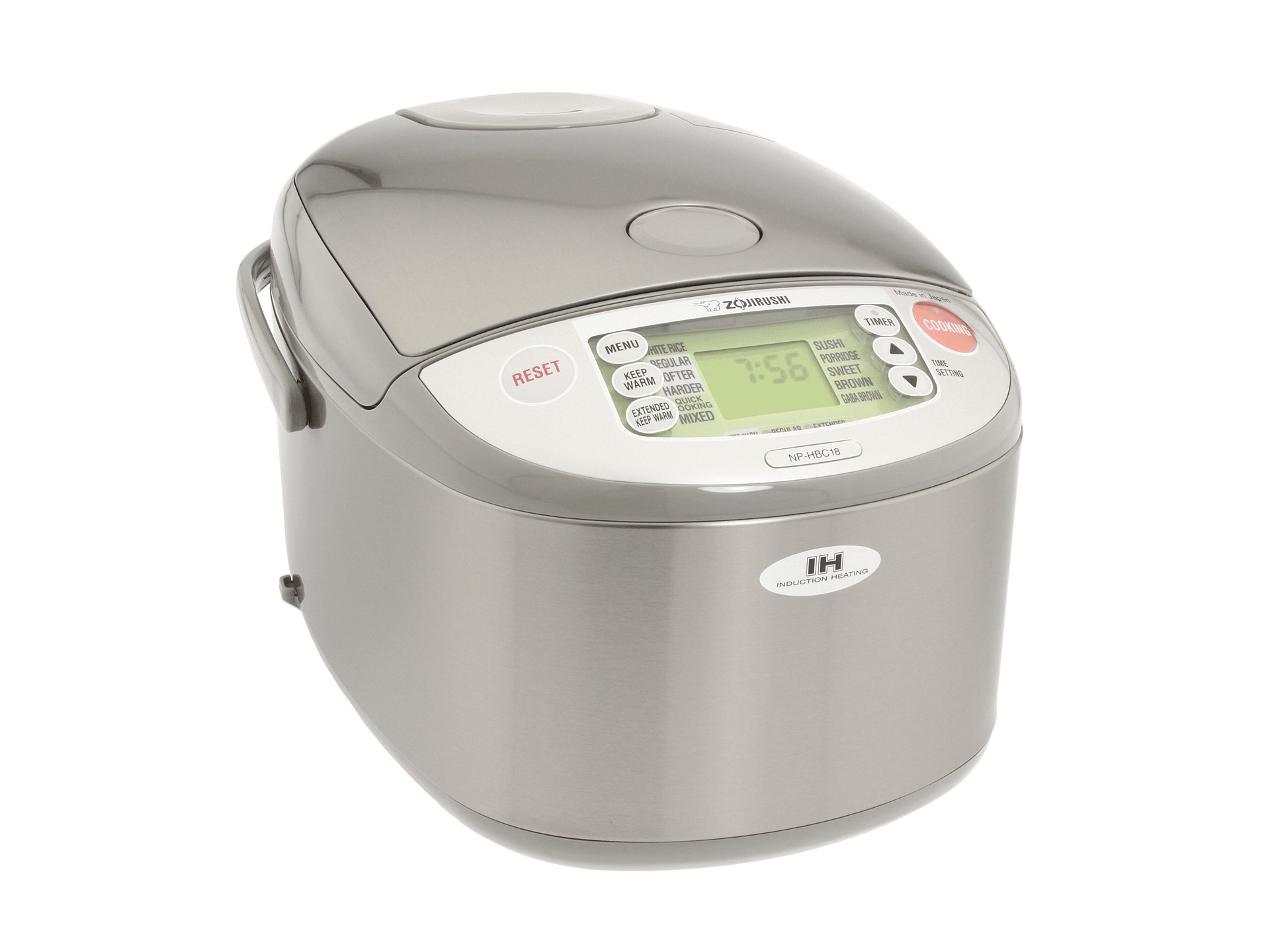 Zojirushi Np Hbc18 Induction Heating 10 Cup Rice Cooker Warmer