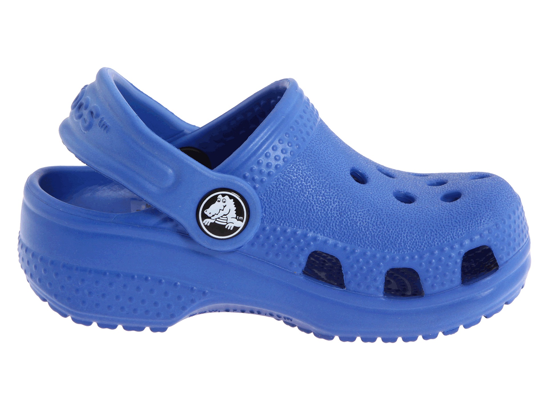 Crocs Kids Crocs Littles (Infant) Sea Blue - Zappos.com Free Shipping ...