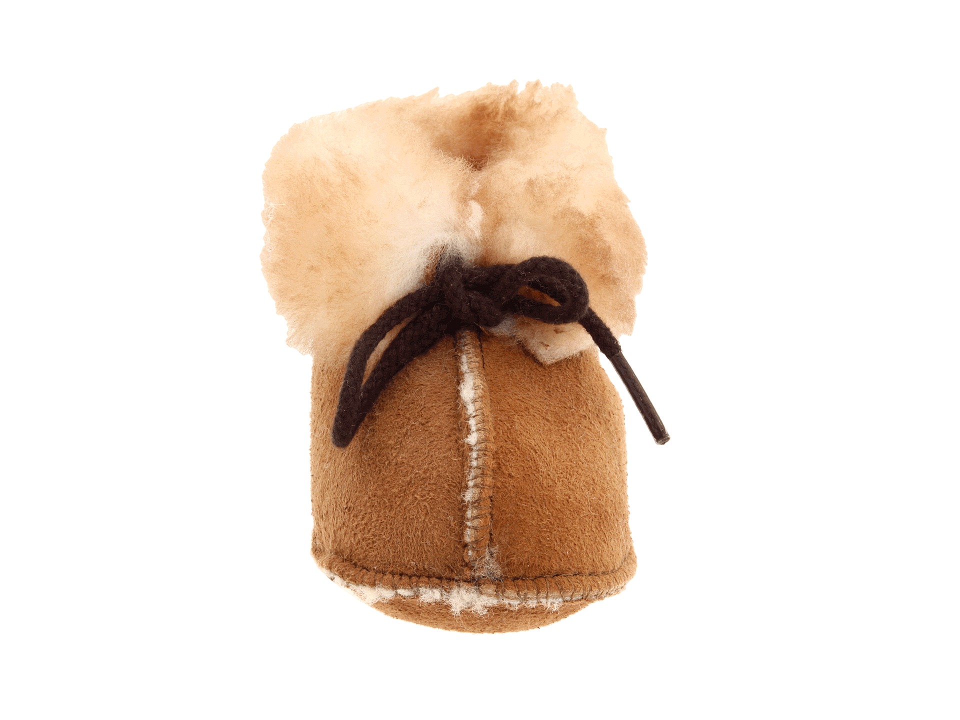 infant sheepskin booties