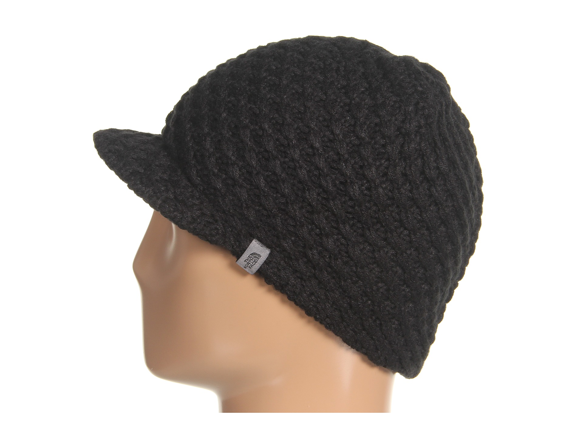 North face visor top beanie