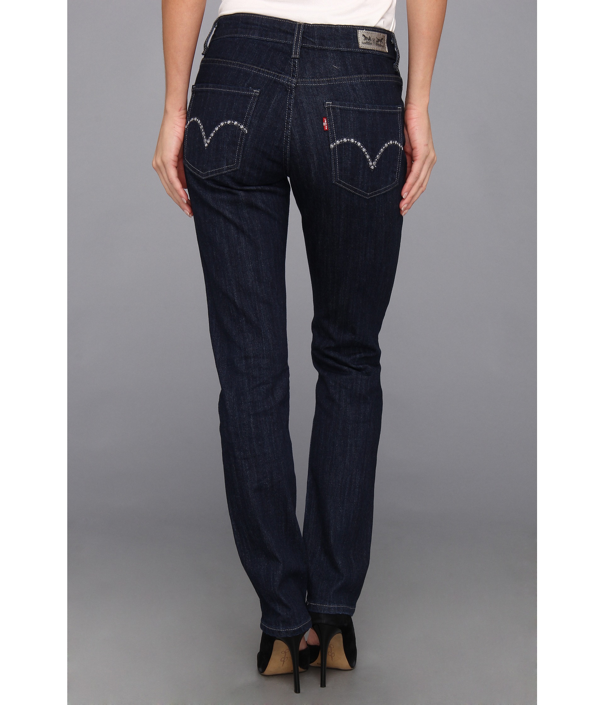 levi's mid rise skinny jean