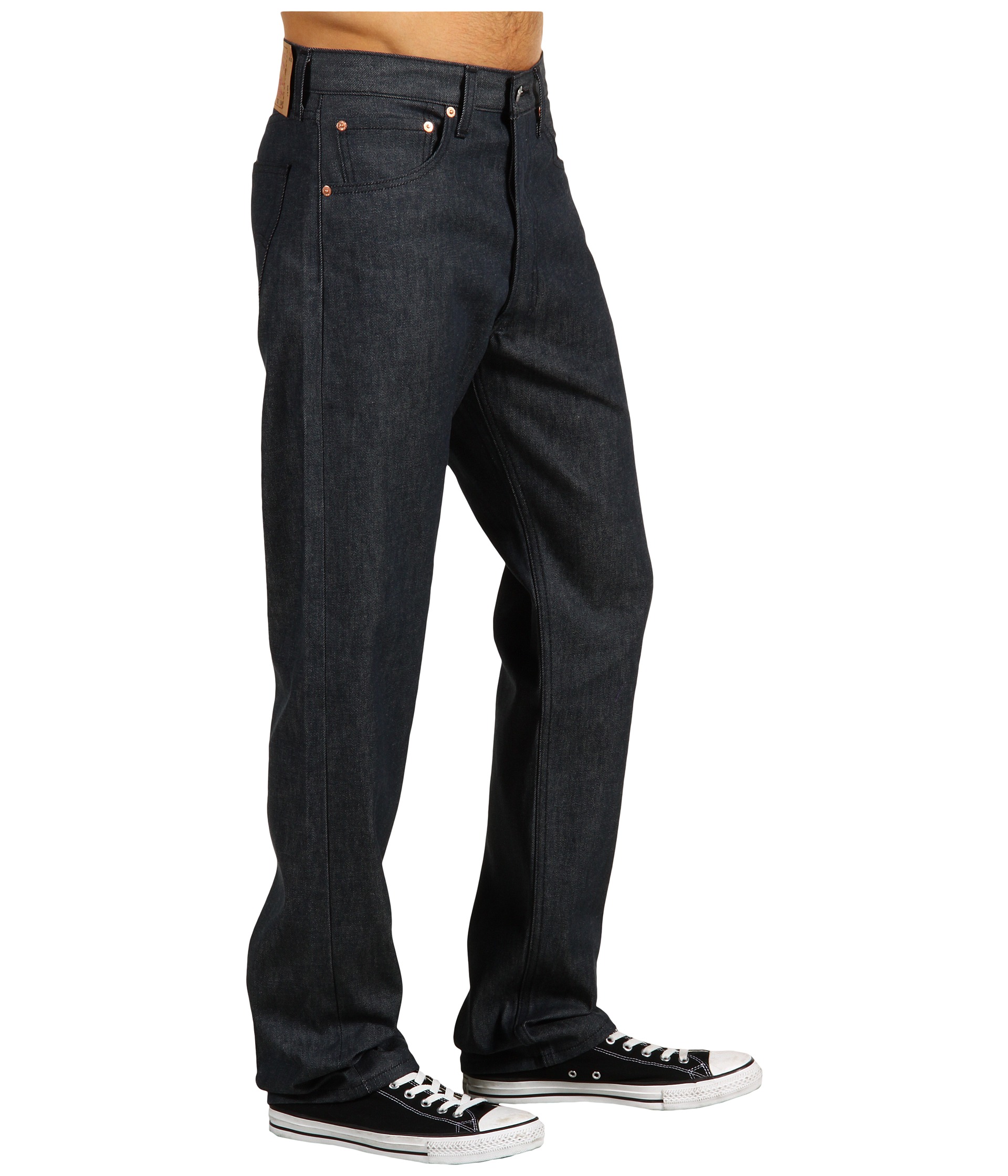 Levi's® Mens 501® Original Shrink-to-Fit Jeans Dark Grey Shrink To Fit ...