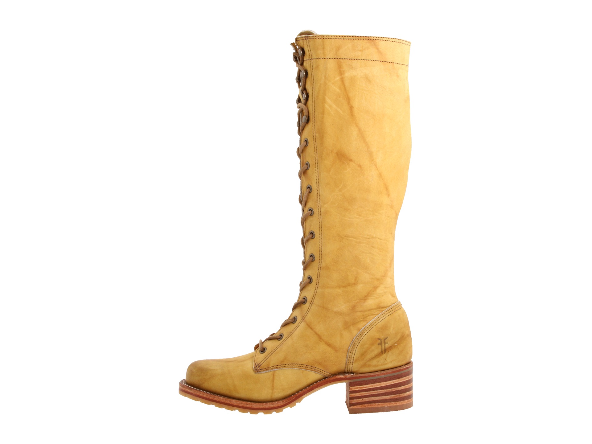 frye campus lug lace boots