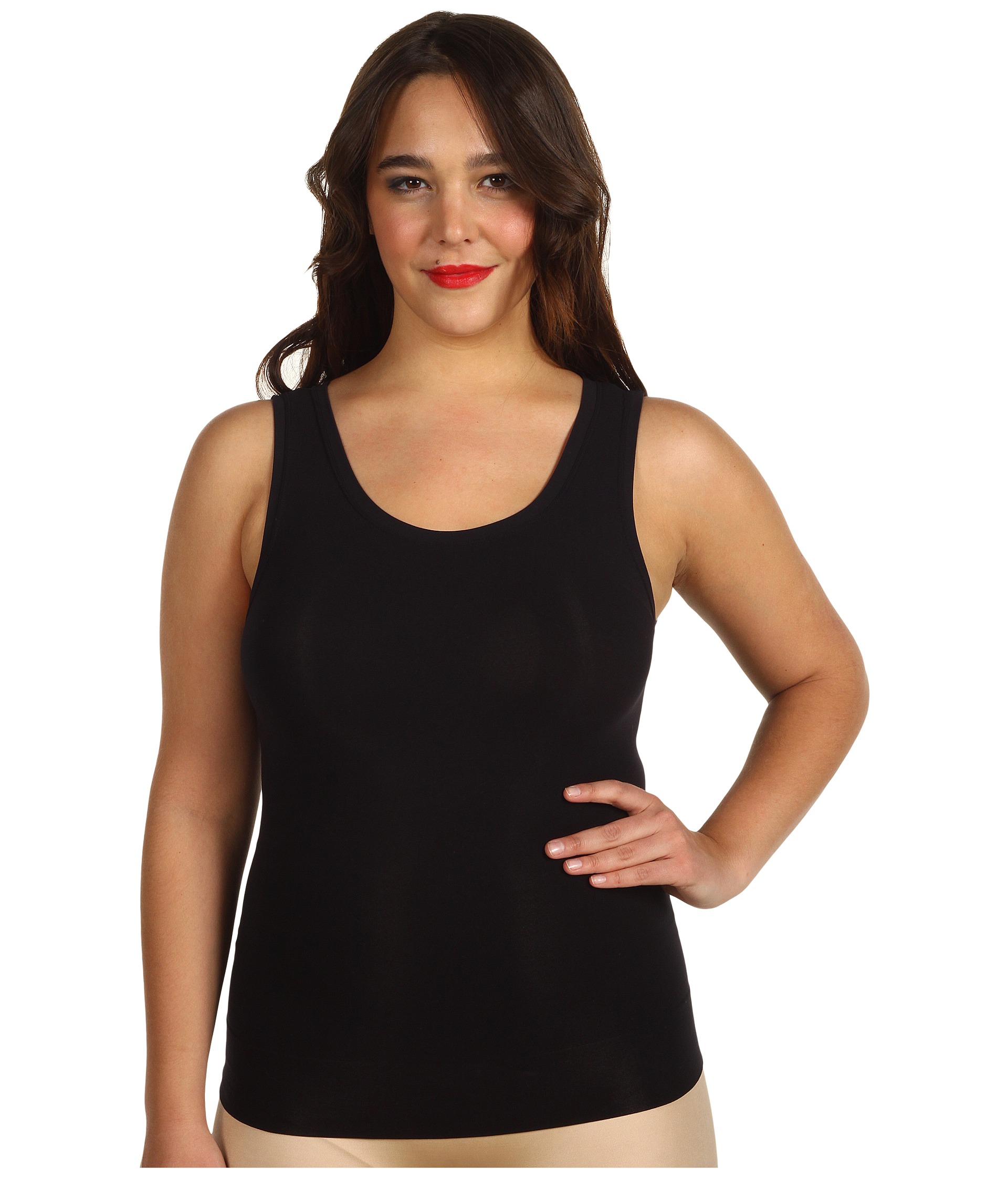Spanx Plus Size On Top And In Control Classic Scoop Tank | Shipped Free ...