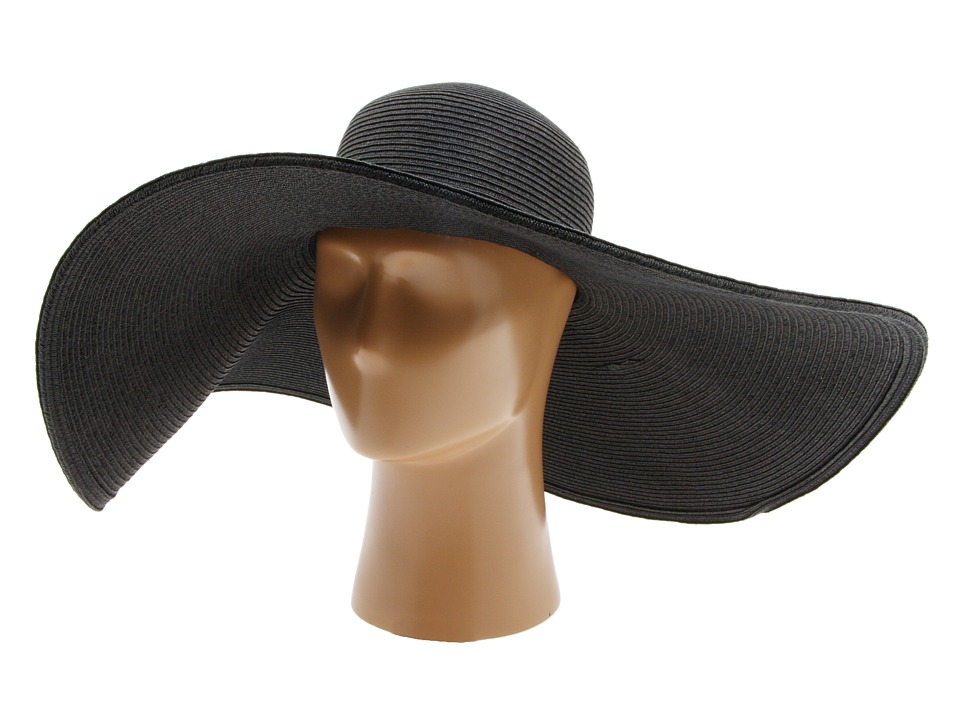 San Diego Hat Company - UBX2535 Ultrabraid XL Brim Sun Hat (Black) Traditional Hats