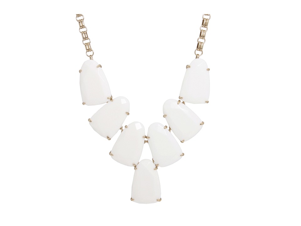 UPC 842177000205 product image for Kendra Scott - Harlow Necklace (Gold/White Opaque Glass) Necklace | upcitemdb.com