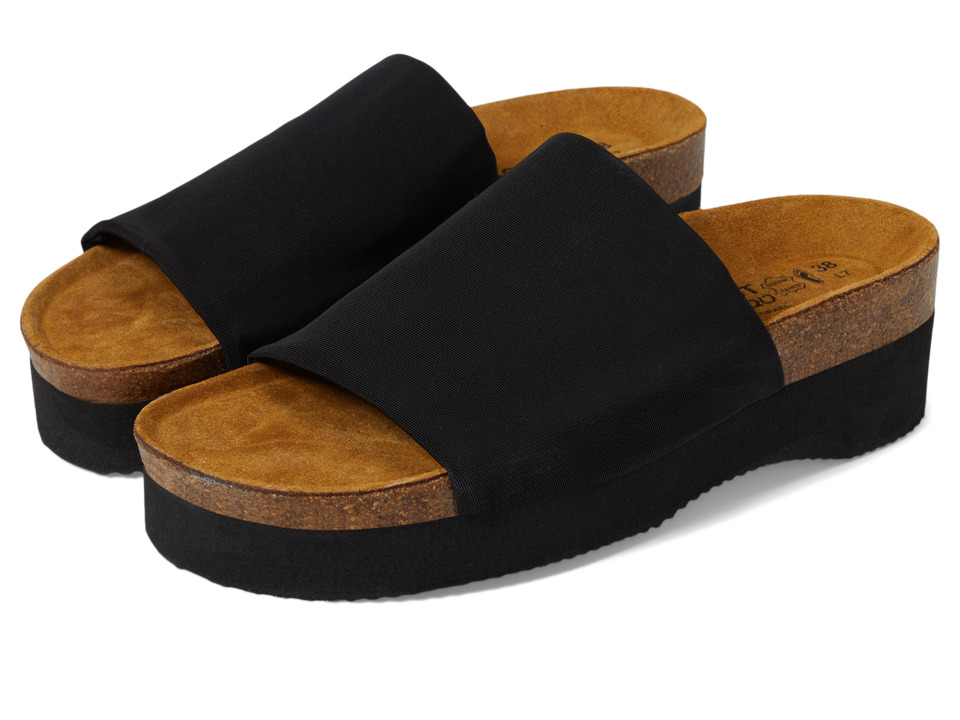 Naot Tampa (Black Stretch) Sandals