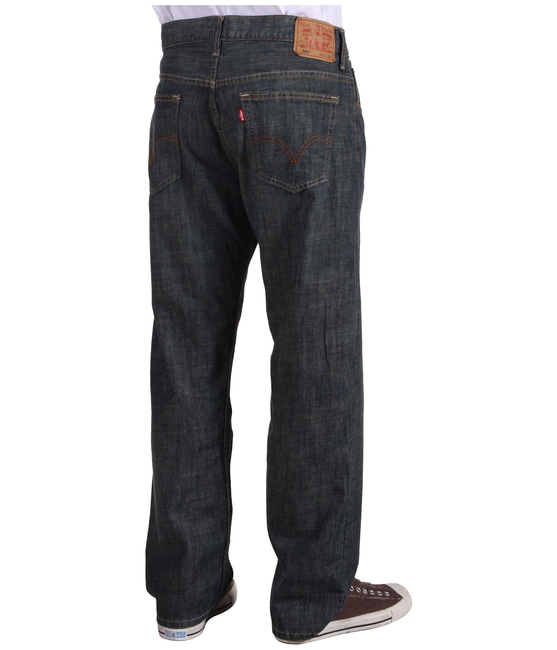 Levi's® Mens 569® Loose Straight Fit Static - Zappos.com Free Shipping ...