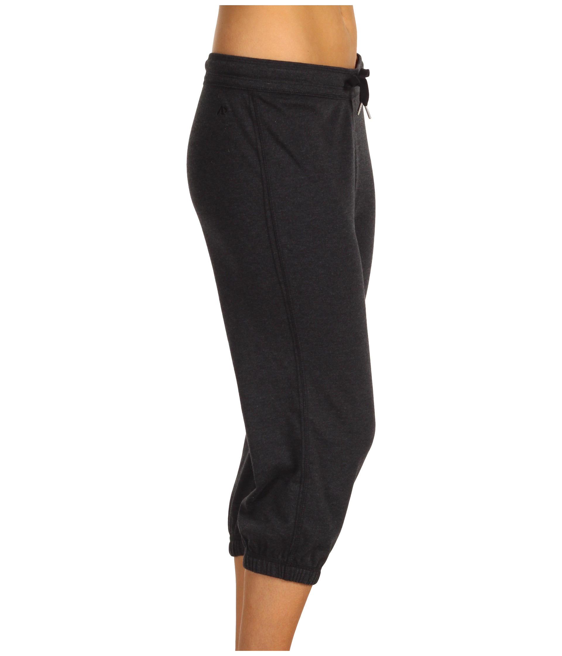 jersey capri joggers