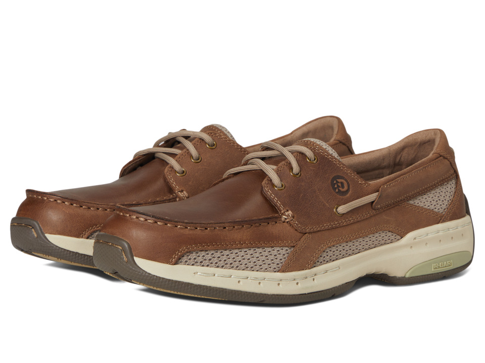 Dunham - Captain (Tan Leather) Mens Slip on  Shoes