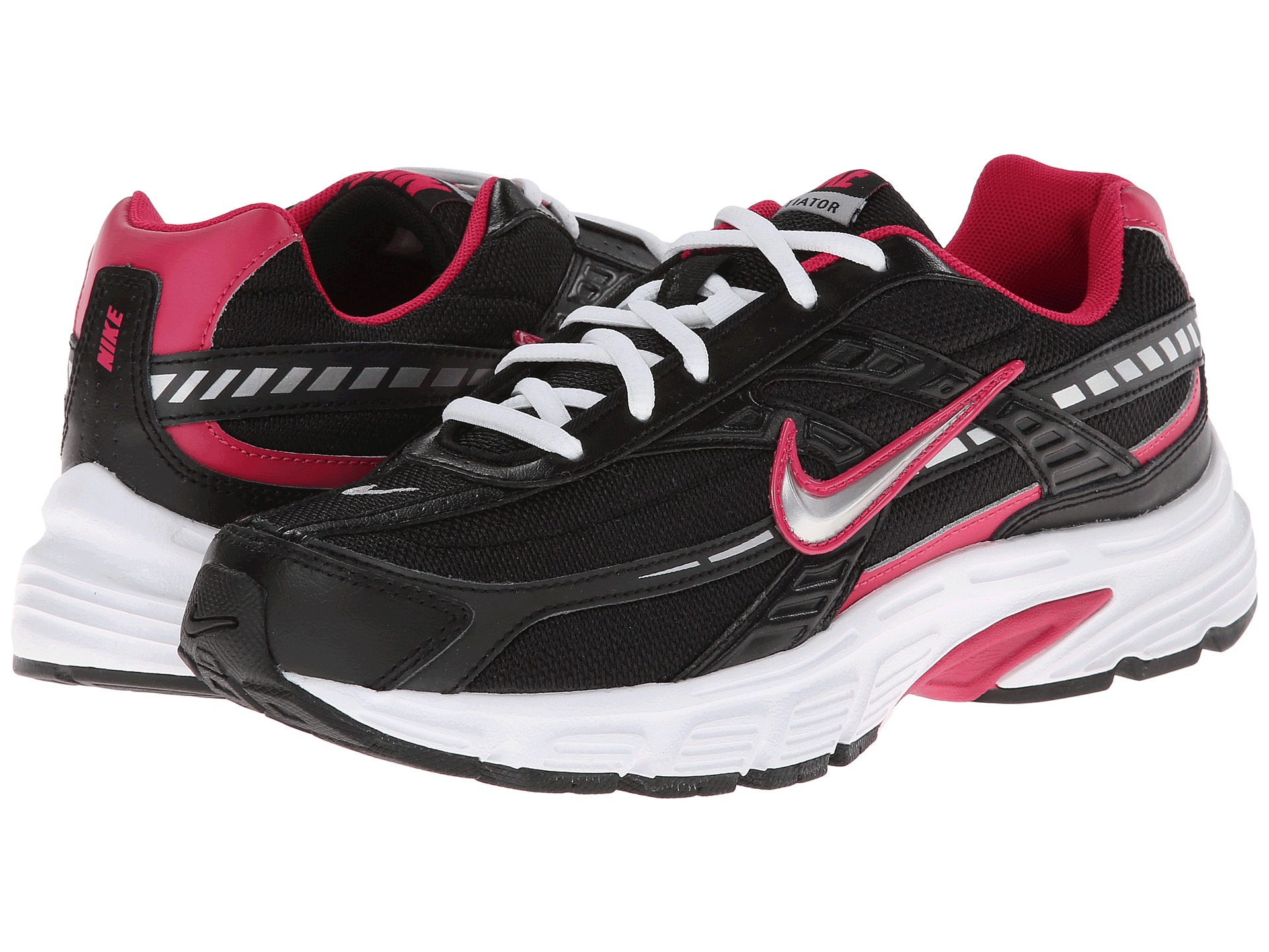 Nike Initiator Black/Metallic Silver/White/Voltage Cherry