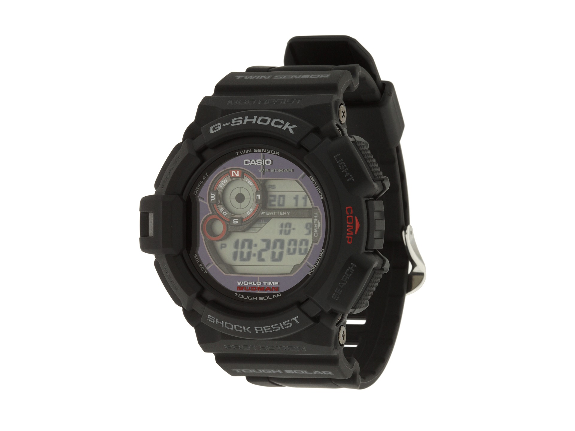 solar g shock with compass