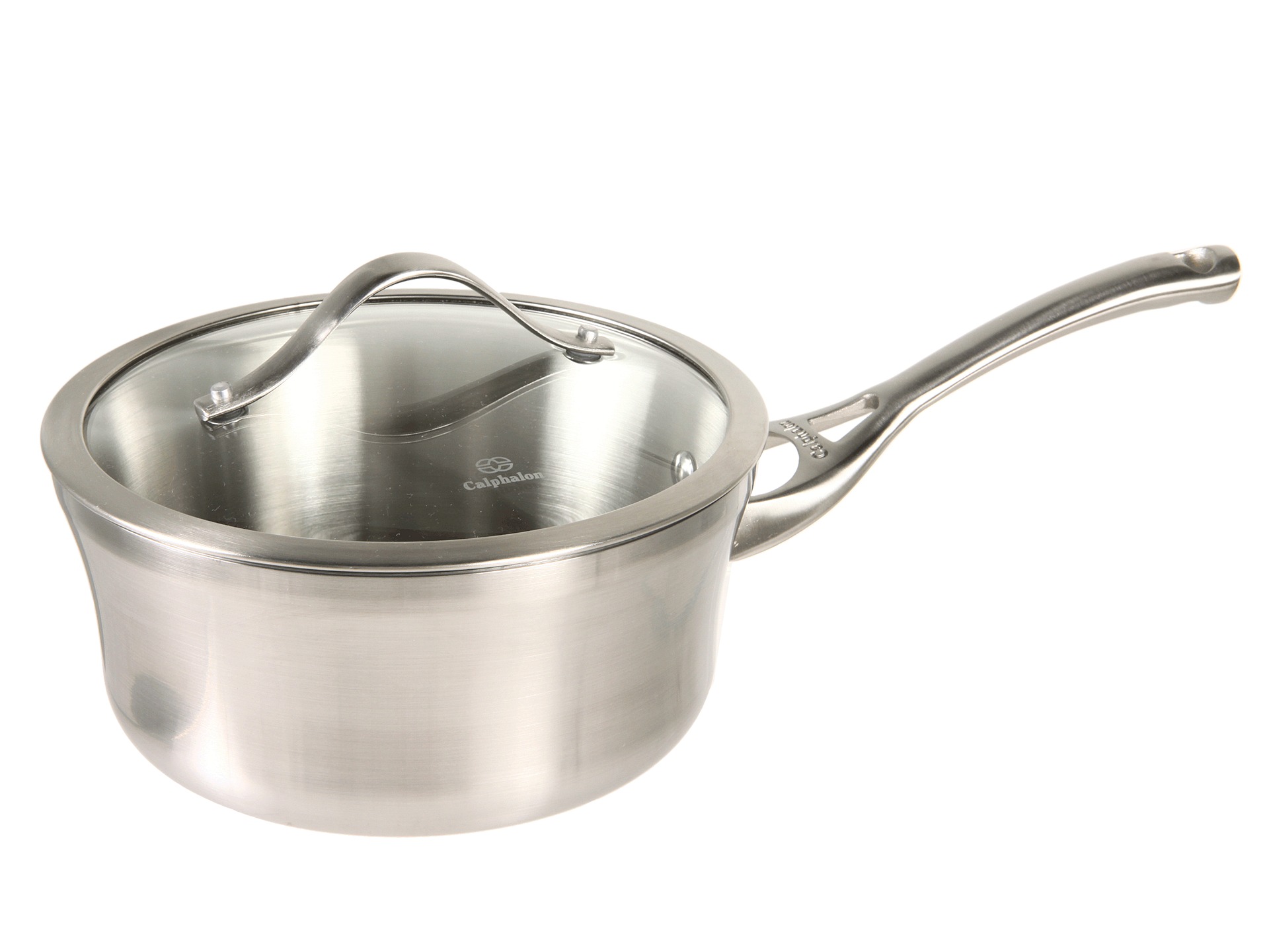 Calphalon Contemporary Stainless Steel 2 5 Qt Sauce Pan Stainless Steel ...