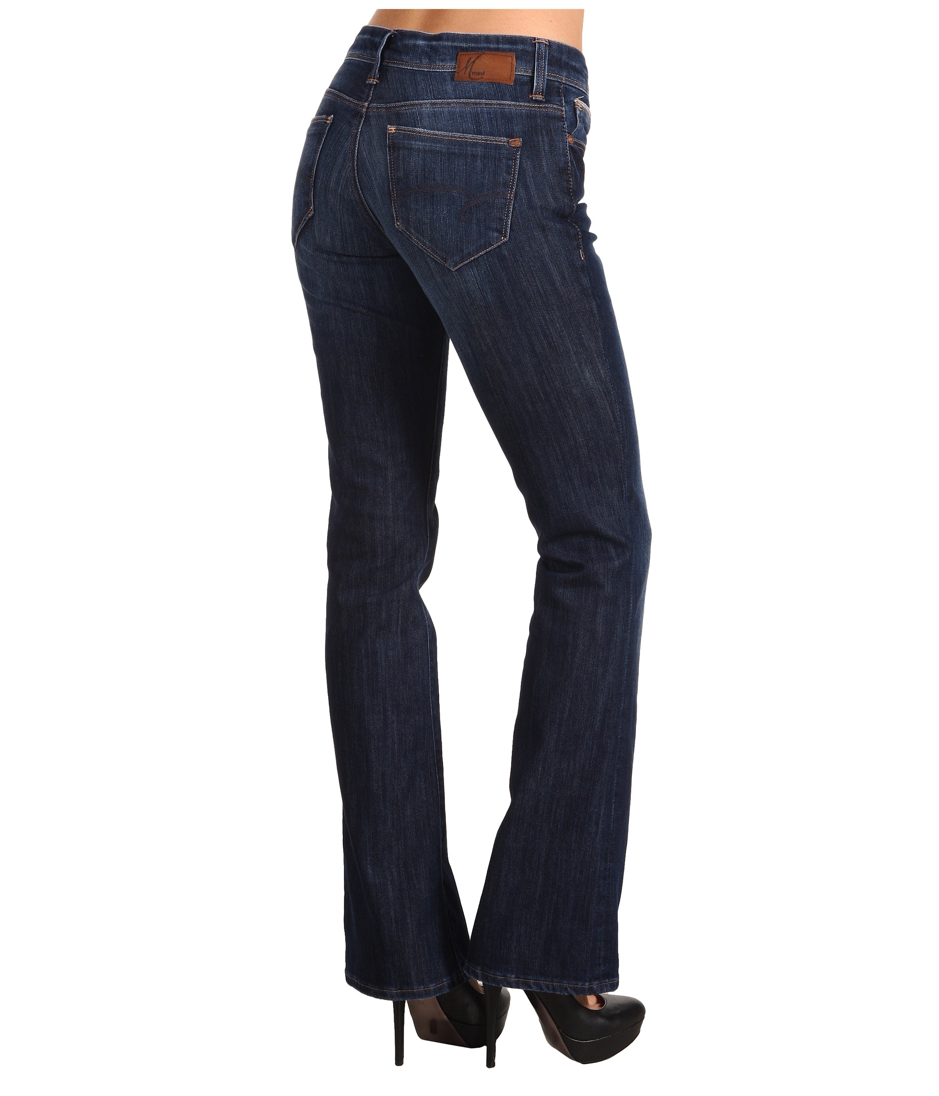 Mavi Jeans Molly Mid-Rise Bootcut in Indigo Bloomsbury Indigo ...