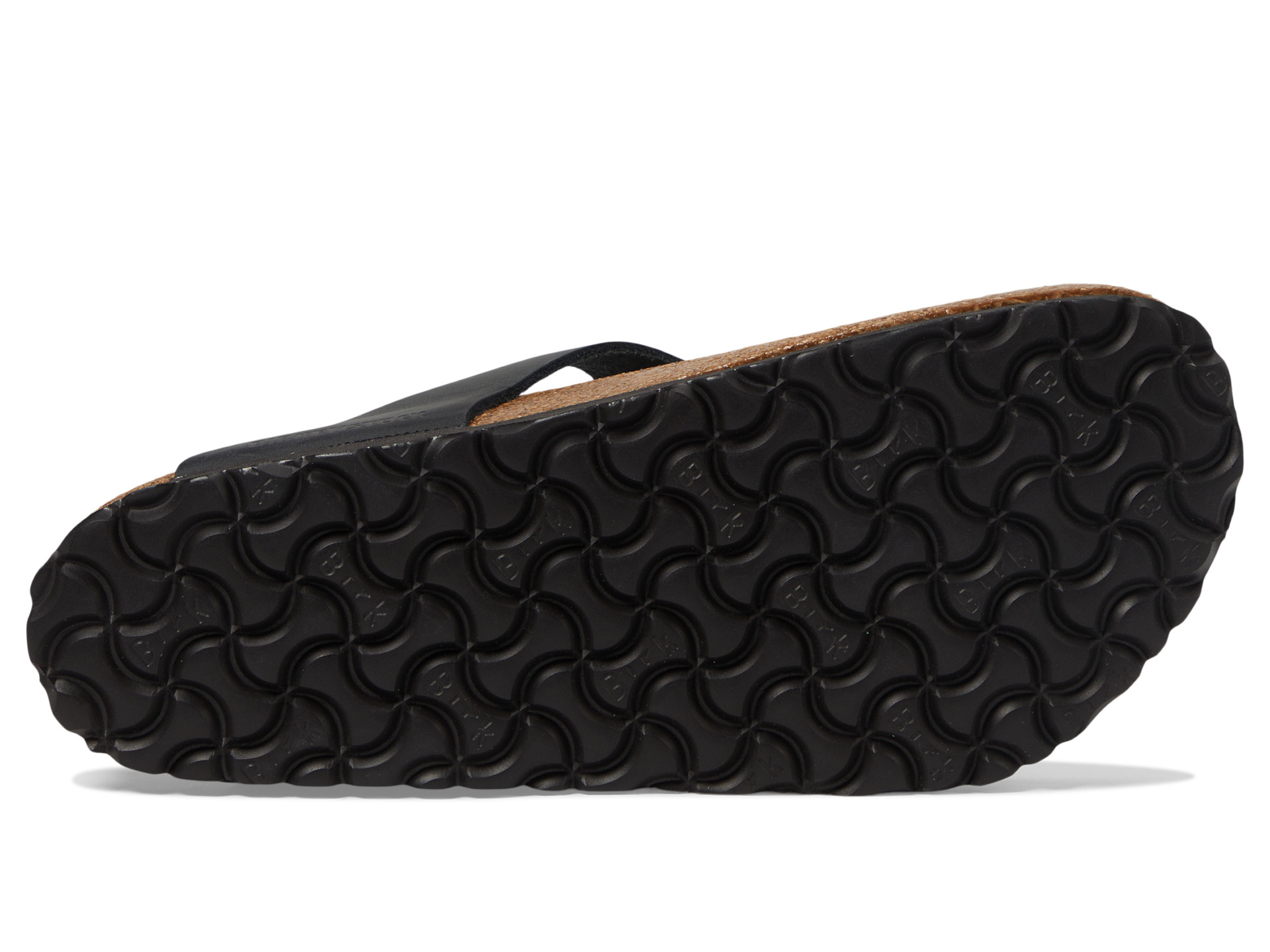 birkenstock gizeh black oiled leather