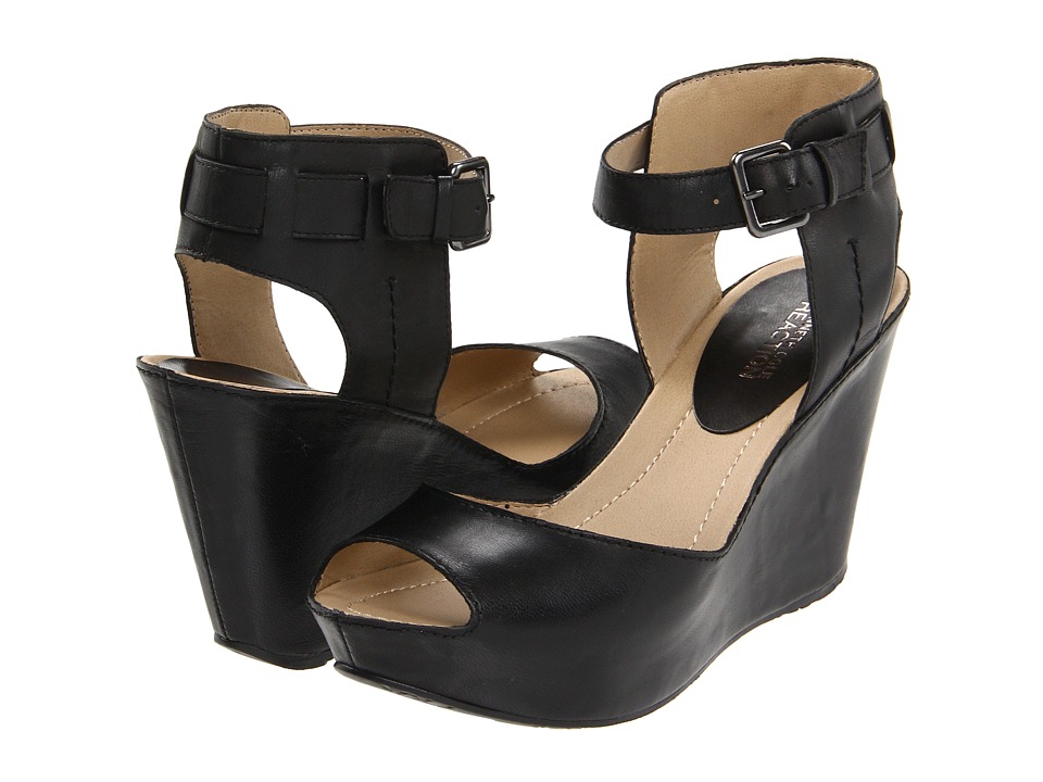 Kenneth Cole Reaction - Sole My Heart (Black) Womens Wedge Shoes