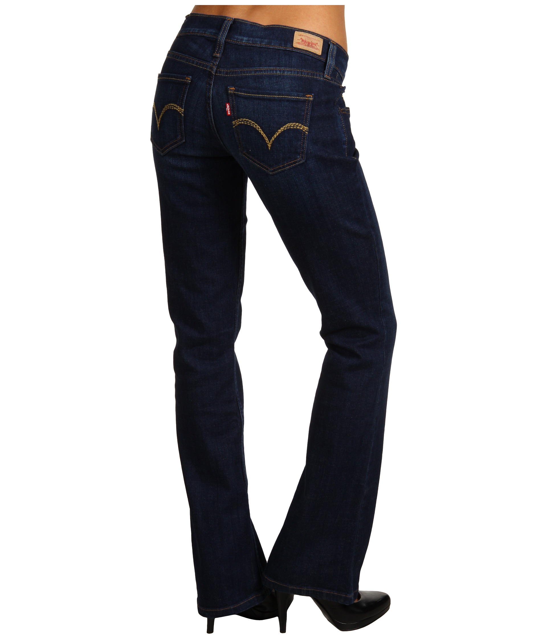 Levis Juniors 524 Boot Cut W Back Pocket Embellishment | Shipped Free ...