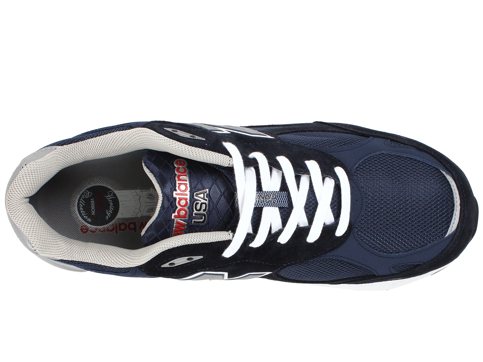 New Balance M990v3 Navy - Zappos.com Free Shipping BOTH Ways