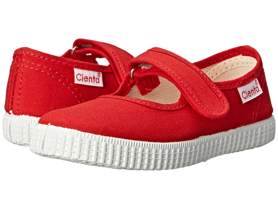 Cienta Kids Shoes - 5600002 (Infant/Toddler/Little Kid/Big Kid) (Red) Girls Shoes