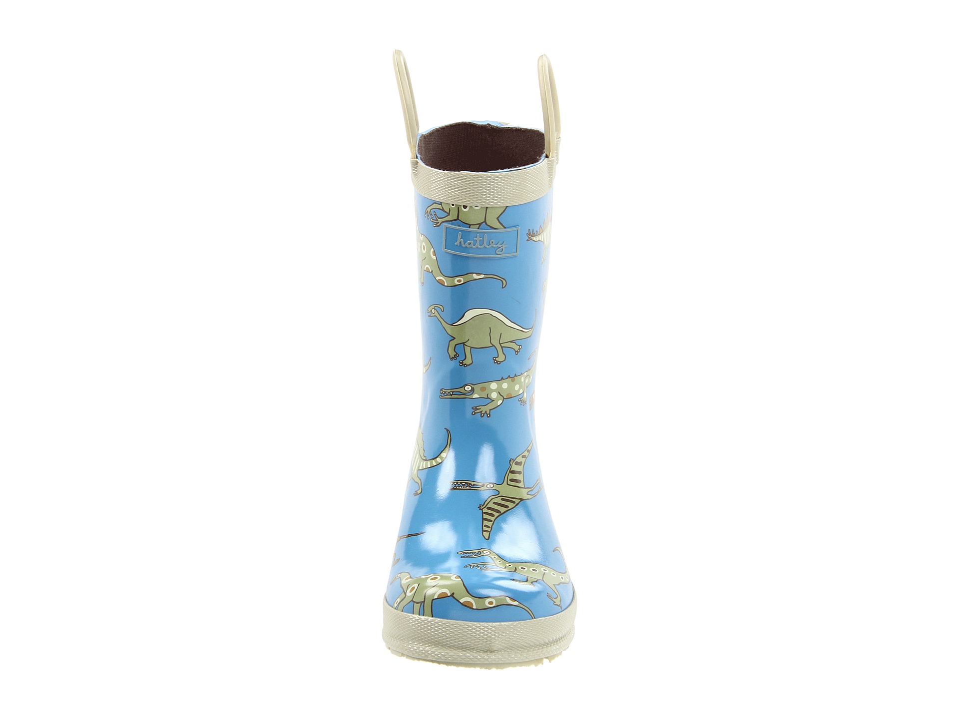 Hatley Kids Rain Boots (Infant/Toddler/Youth) Blue Dino    