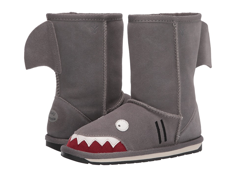EMU Australia Kids - Little Creatures - Shark (Toddler/Little Kid/Big Kid) (Putty) Boys Shoes