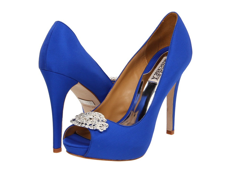 low heel badgley mischka shoes
