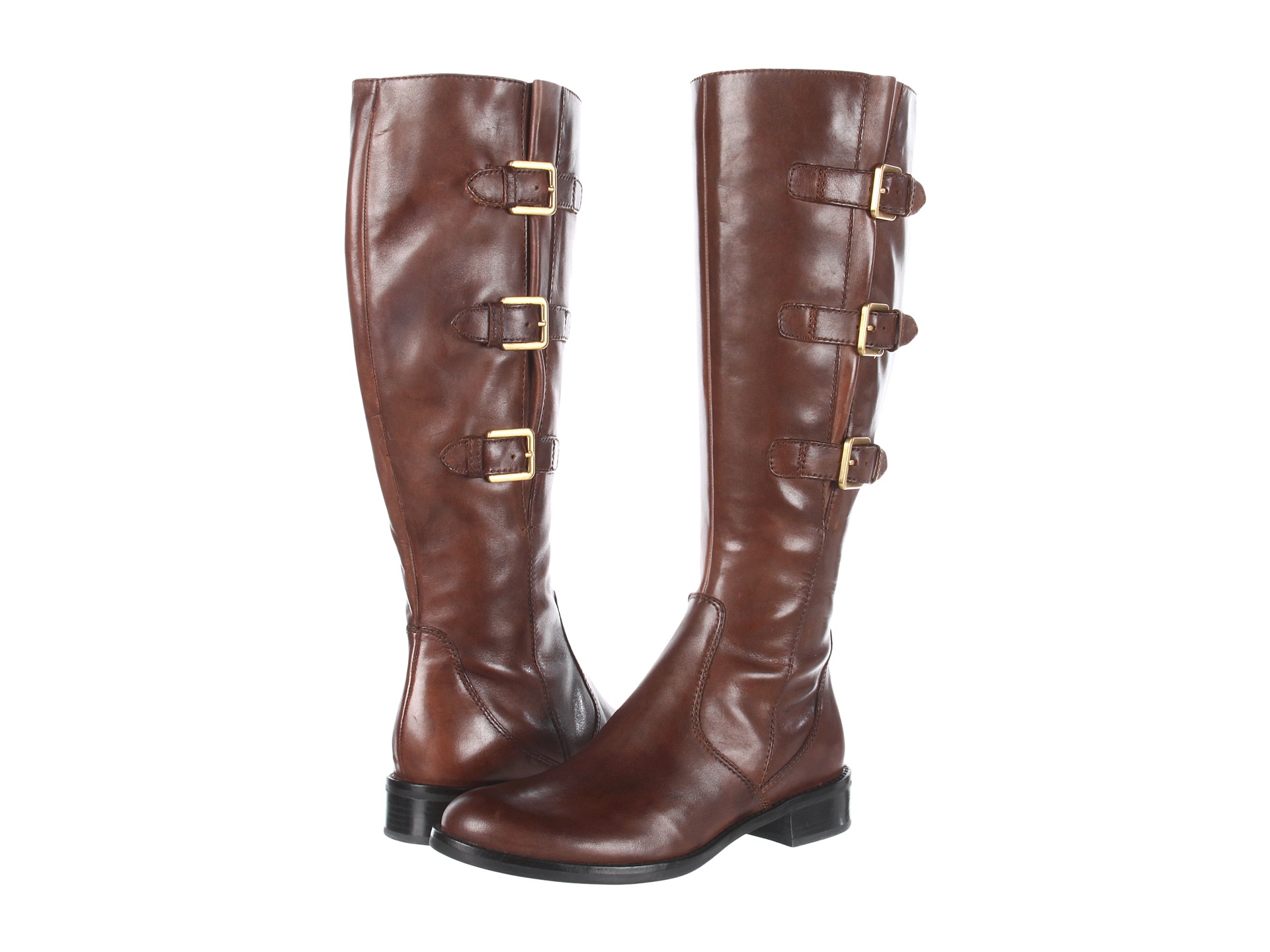 Ecco Hobart Buckle 25 Mm Boot Mink | Shipped Free at Zappos
