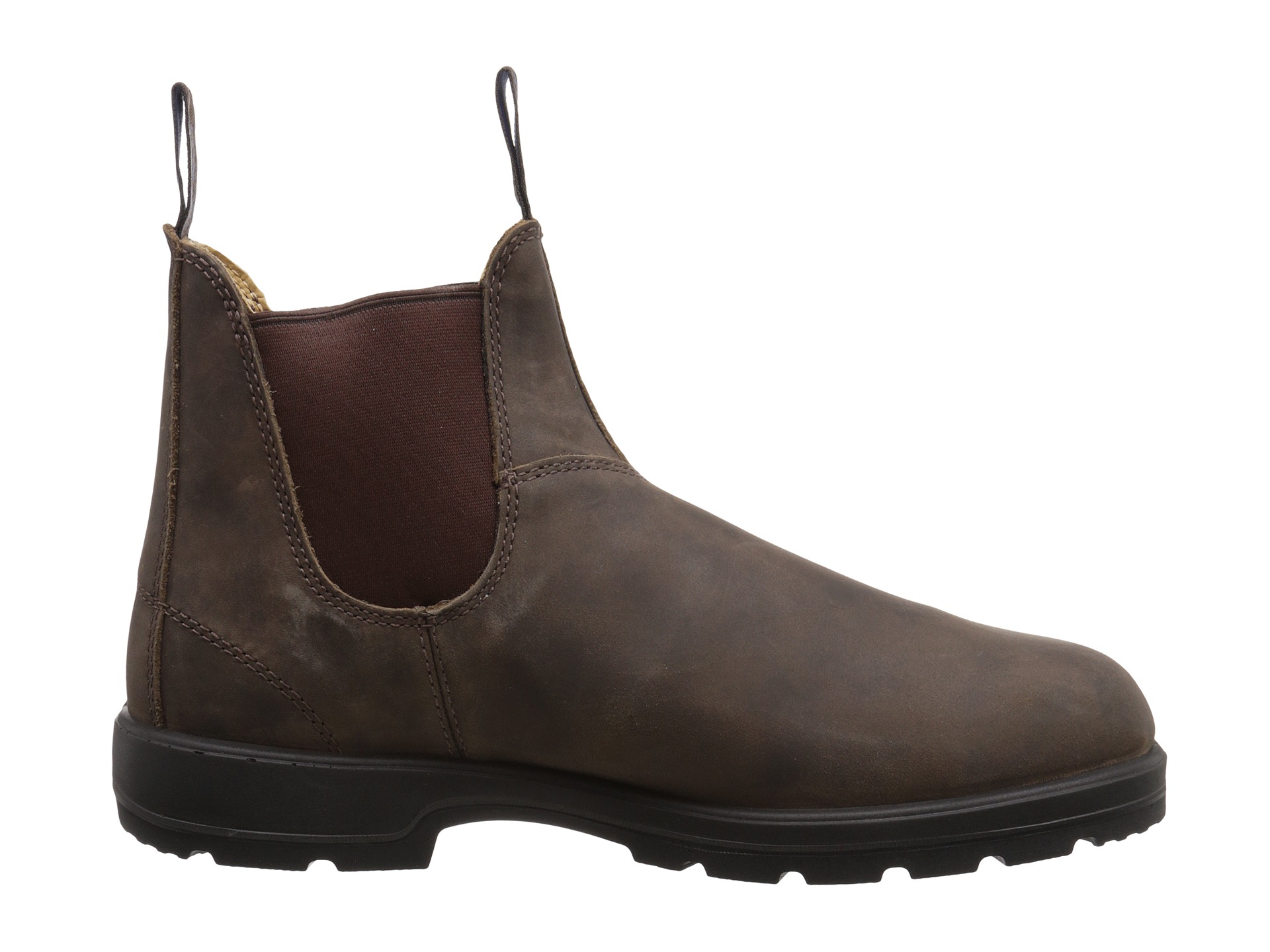 blundstone pebbled brown