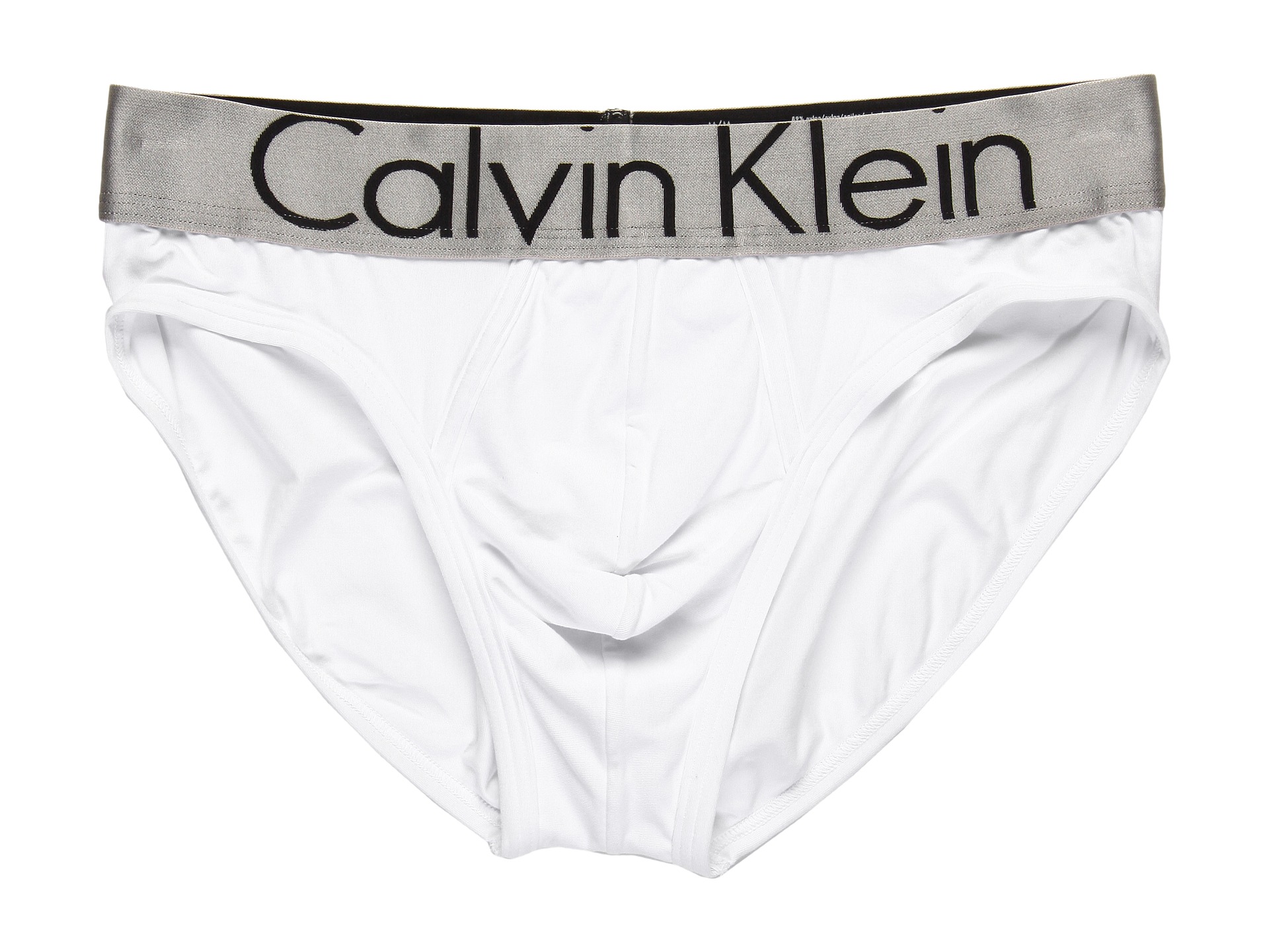 Calvin Klein Underwear Steel Micro Hip Brief U2715 White - Zappos.com ...