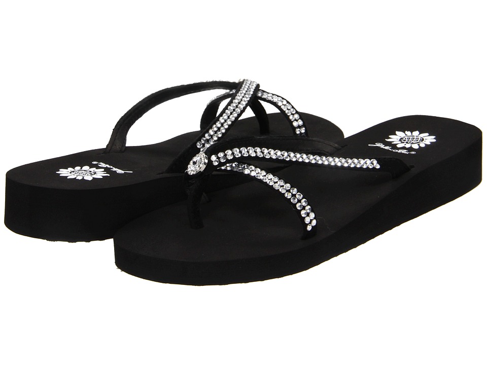 Yellow Box Stormy (Black) Sandals