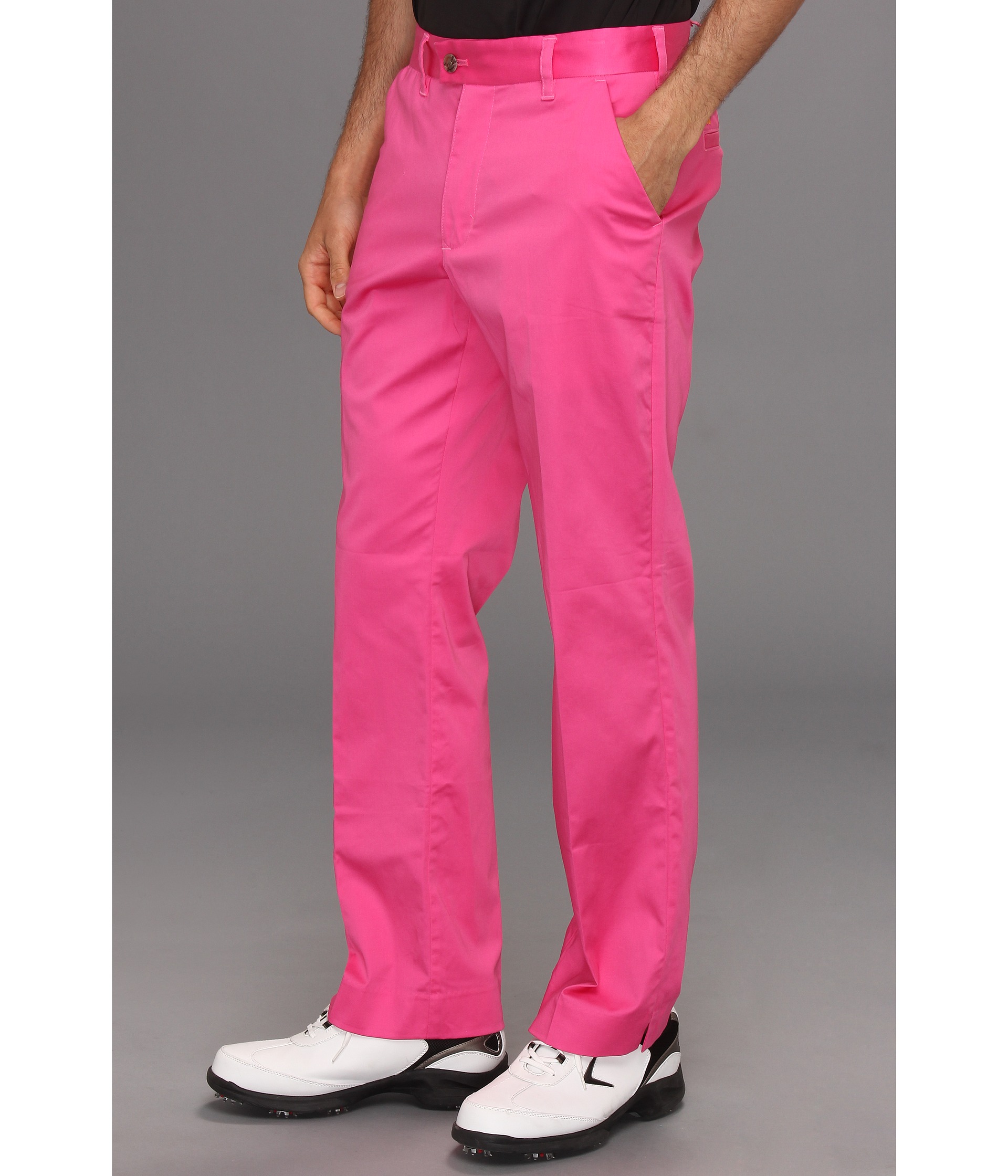 pink golf pants womens