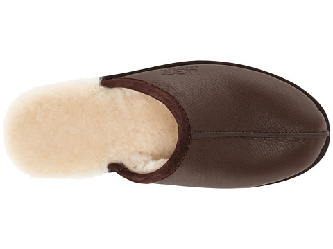 scuff leather slipper ugg