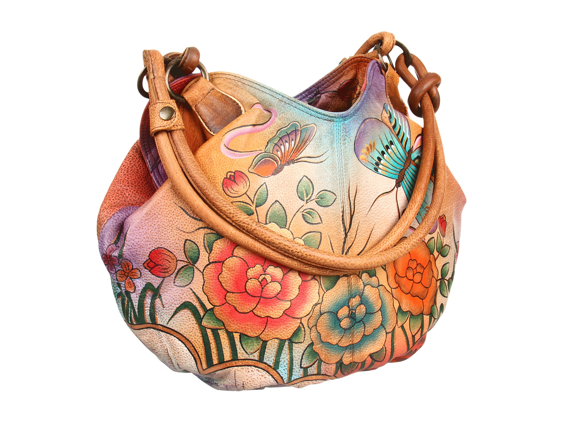 Anuschka Handbags 504 Premium Rose Antique, Bags, Women | Shipped Free ...