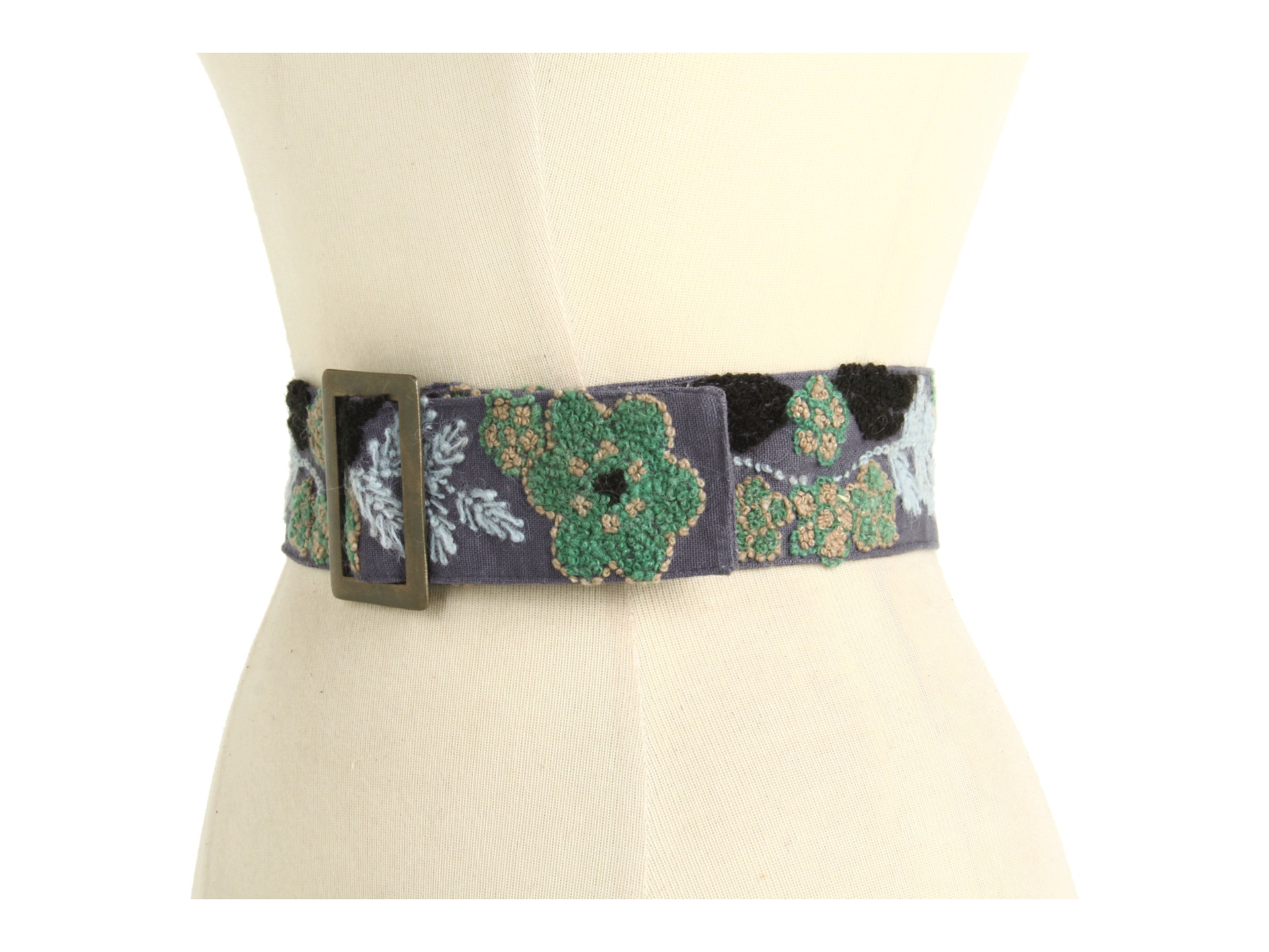 Prana Embroidered Wool Belt, Accessories, Women | Shipped Free at Zappos