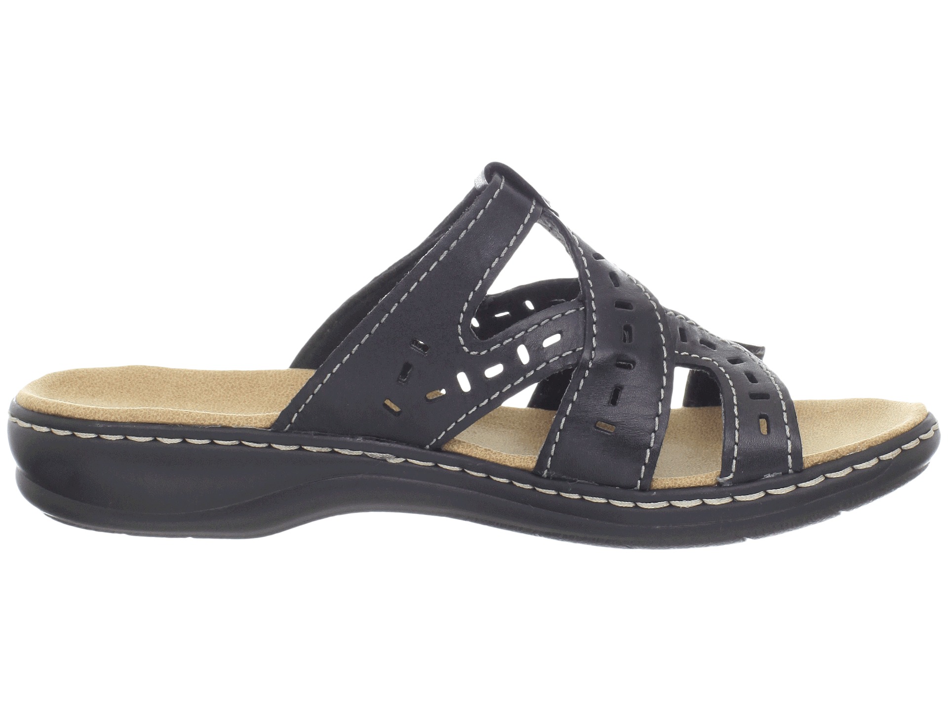 Clarks Leisa Truffle Black, Shoes, Women | Shipped Free at Zappos