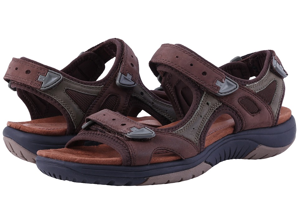 Rockport Cobb Hill Collection Cobb Hill Fiona (Brown/Green) Sandals