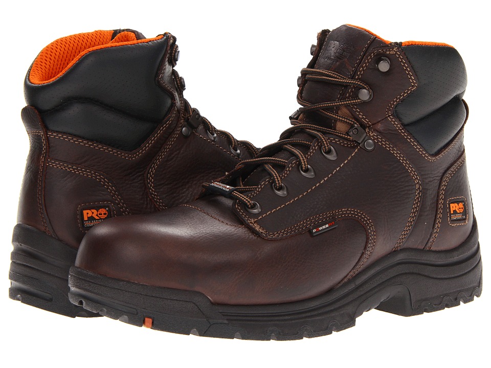 Timberland PRO - Titan 6 Composite WP (Dark Brown) Mens Work Boots