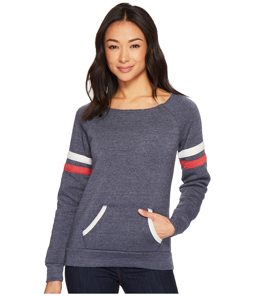 Alternative - Sporty Maniac Sweatshirt (Eco True Navy) Womens Sweatshirt