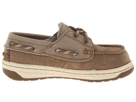 Timberland Kids Ryan Springs Leather-and-Fabric Boat Shoe (Toddler ...