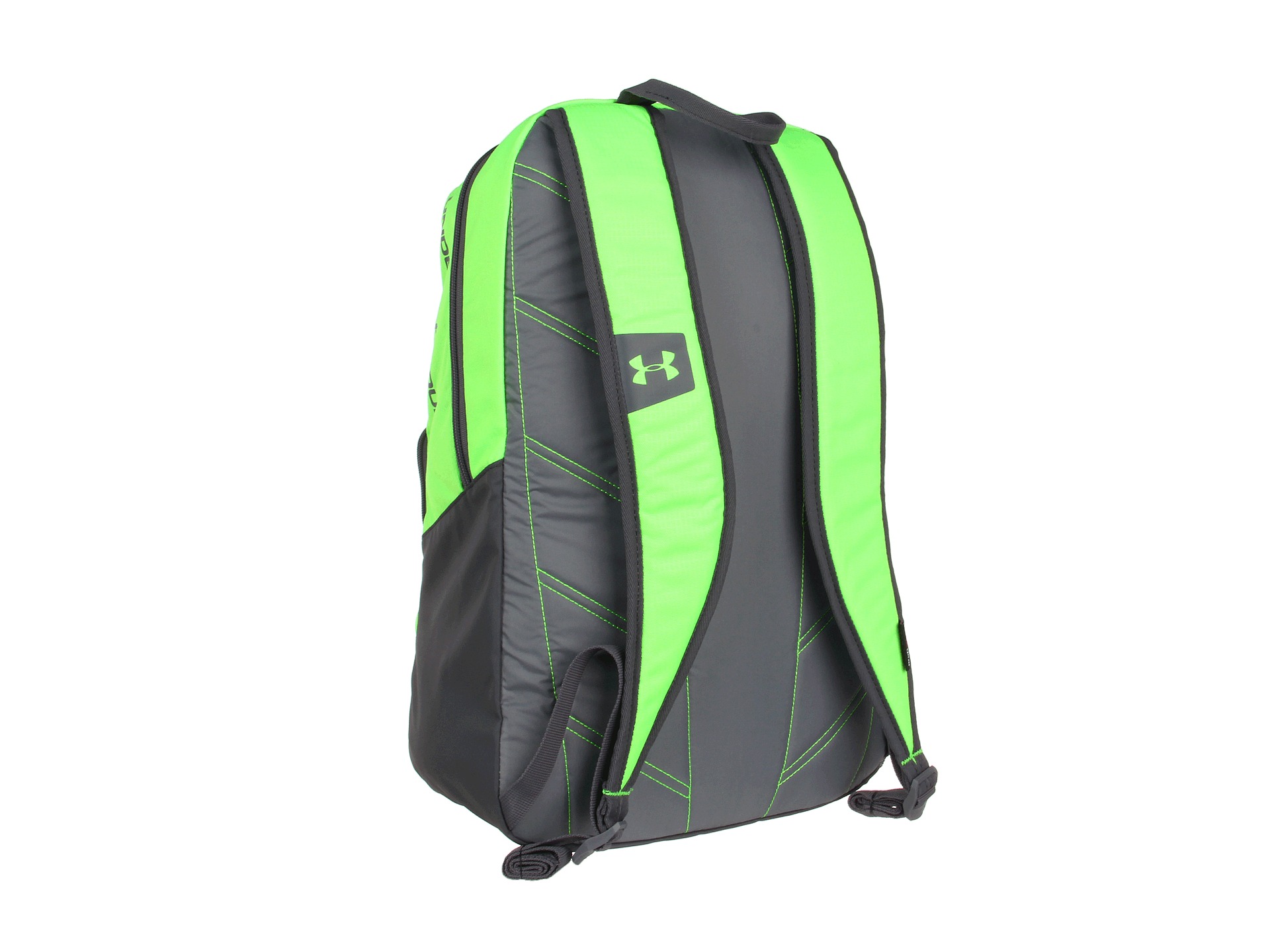 lime green under armour backpack