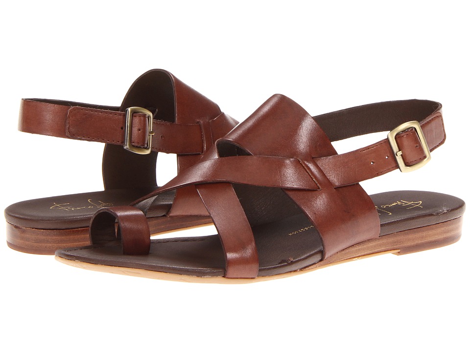 Franco Sarto Gia by SARTO (Chocolate Leather) Sandals