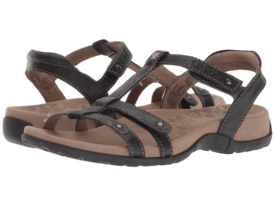 Taos Footwear Trophy (Black) Sandals