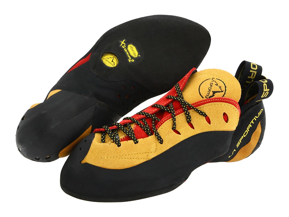 La Sportiva - Testarossa (Red/Yellow) Mens Shoes